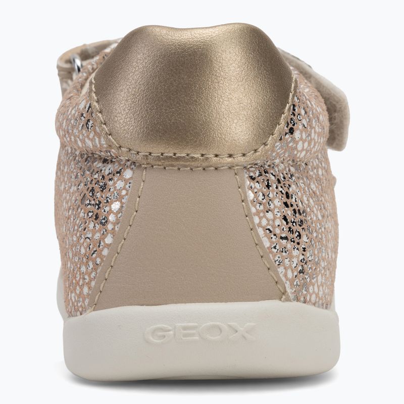Sandale pentru copii Geox Macchia white/gold 6