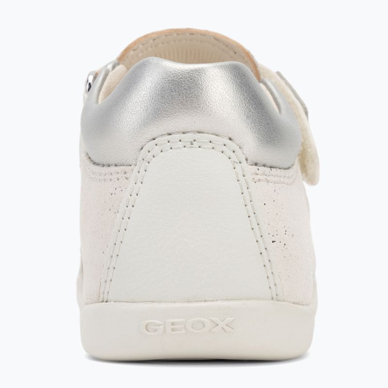 Sandale pentru copii Geox Macchia white/silver 5