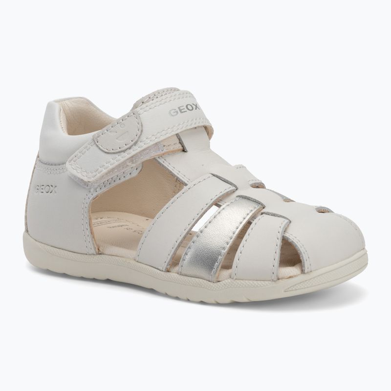 Sandale pentru copii Geox Macchia white
