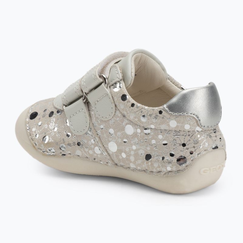 Încălțăminte pentru copii  Geox Tutim white/silver 3