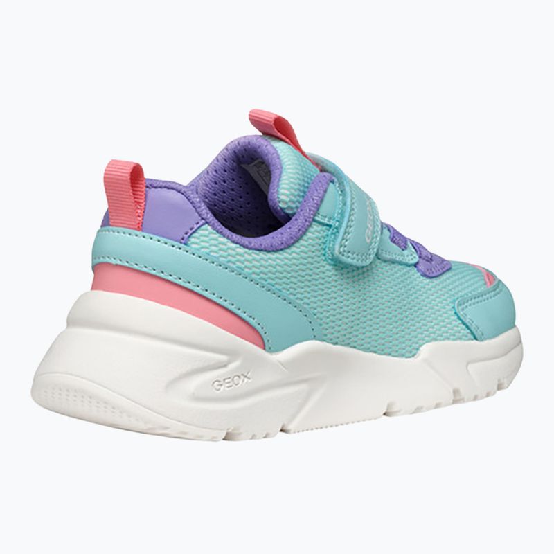 Încălțăminte pentru copii  Geox Loftus sea green/lilac 11