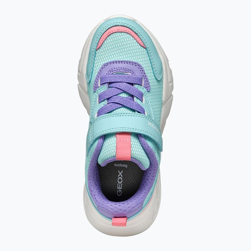 Încălțăminte pentru copii  Geox Loftus sea green/lilac 14