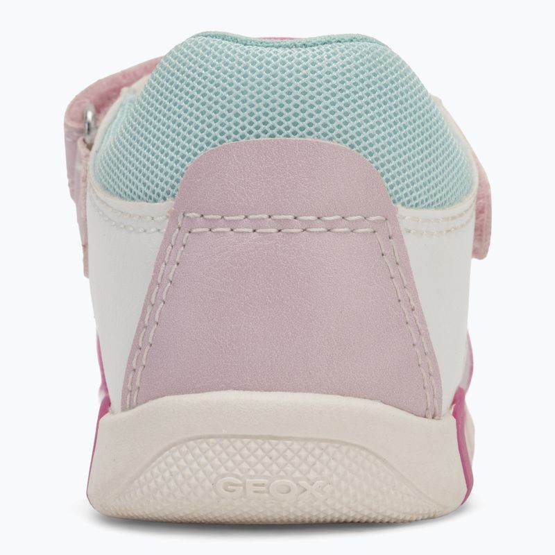 Sandale pentru copii Geox Iupidoo white/fuchsia 6