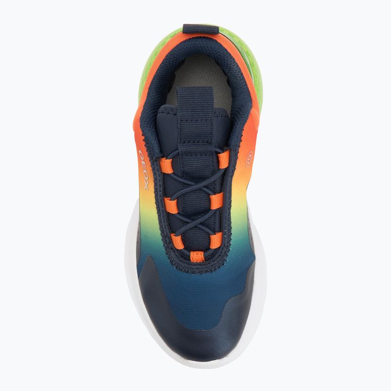 Încălțăminte pentru juniori Geox Activart Illuminus navy/lime 5