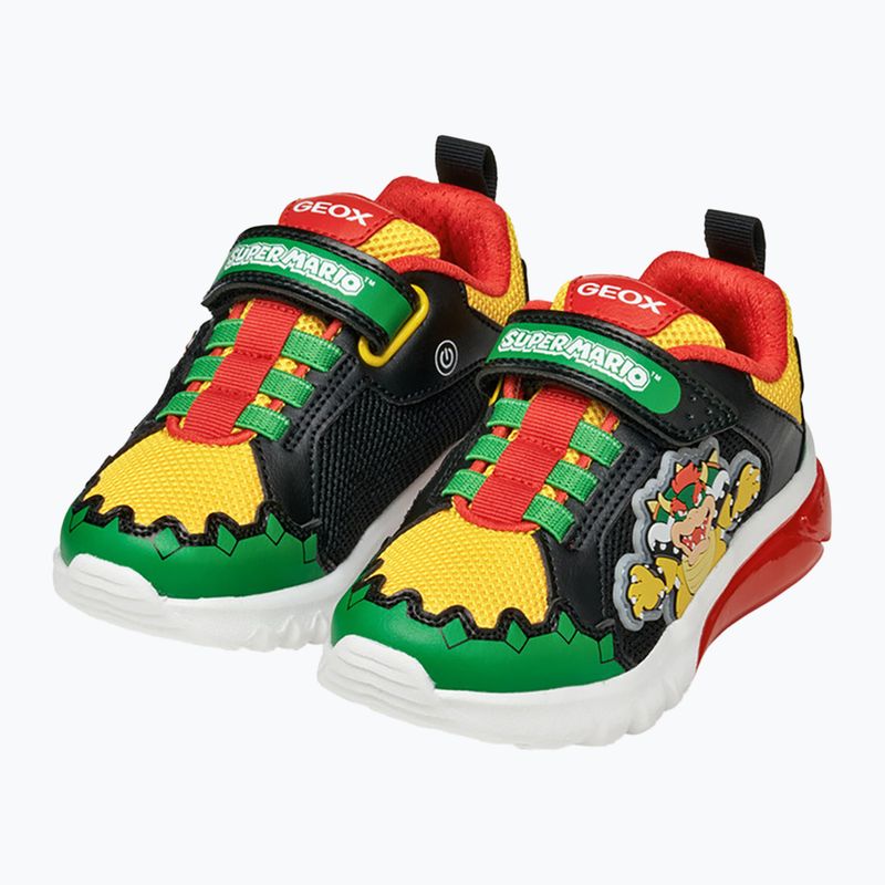 Încălțăminte pentru copii  Geox Ciberdron green/dark red 10