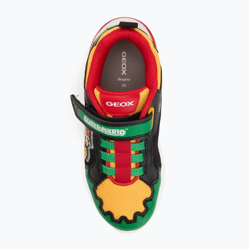 Încălțăminte pentru copii  Geox Ciberdron green/dark red 5