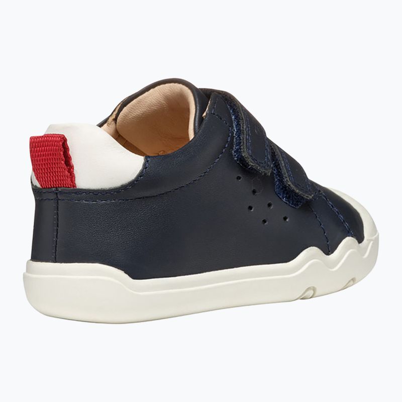 Încălțăminte barefoot pentru copii Geox Steppieup navy/red 4