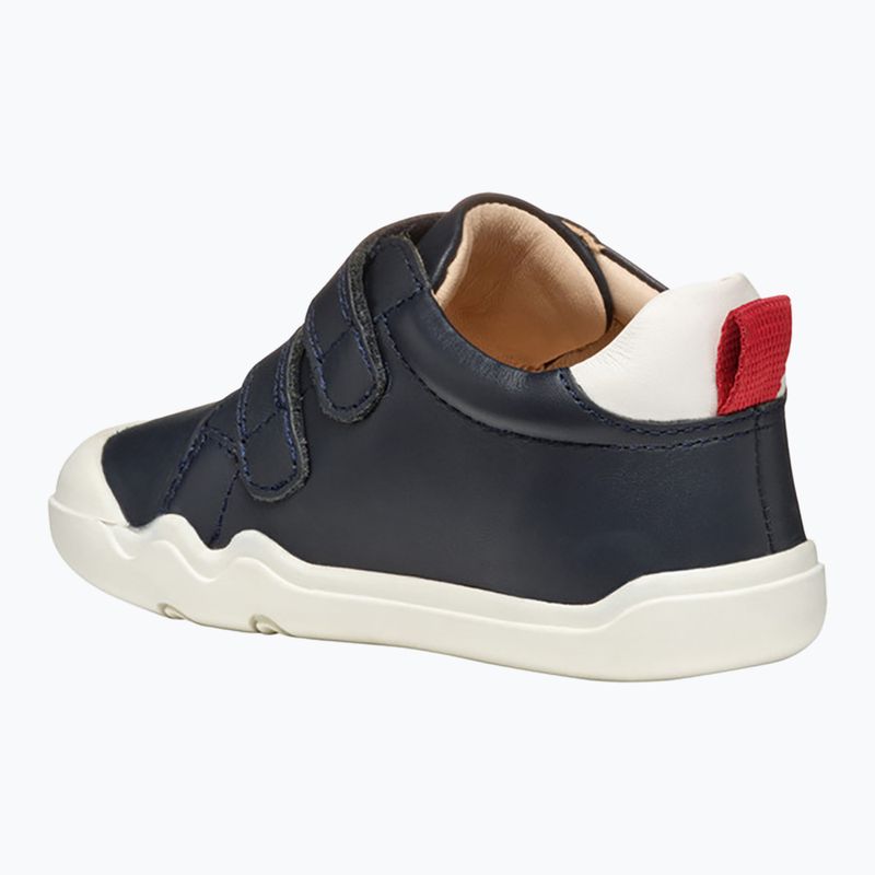 Încălțăminte barefoot pentru copii Geox Steppieup navy/red 5