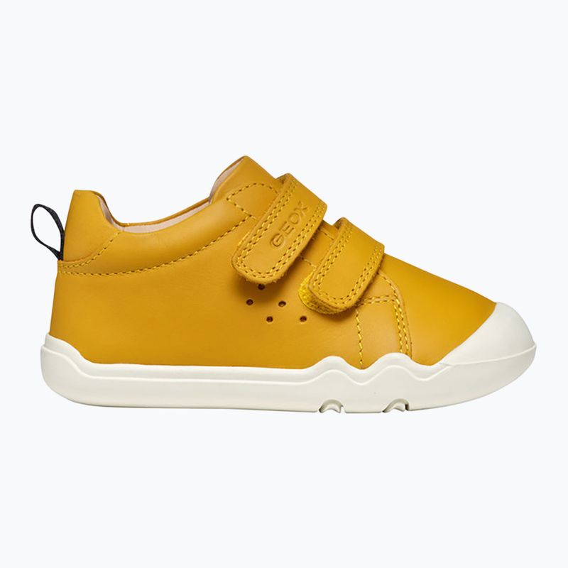 Încălțăminte barefoot pentru copii Geox Steppieup ochre yellow/navy 2