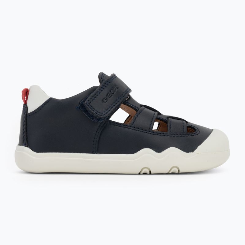 Încălțăminte barefoot pentru copii Geox Steppieup navy/white 2