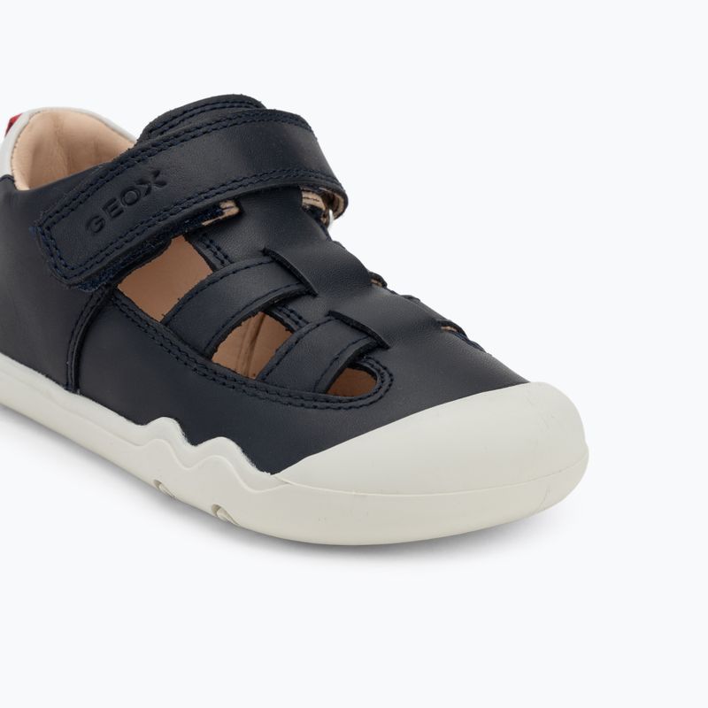 Încălțăminte barefoot pentru copii Geox Steppieup navy/white 7