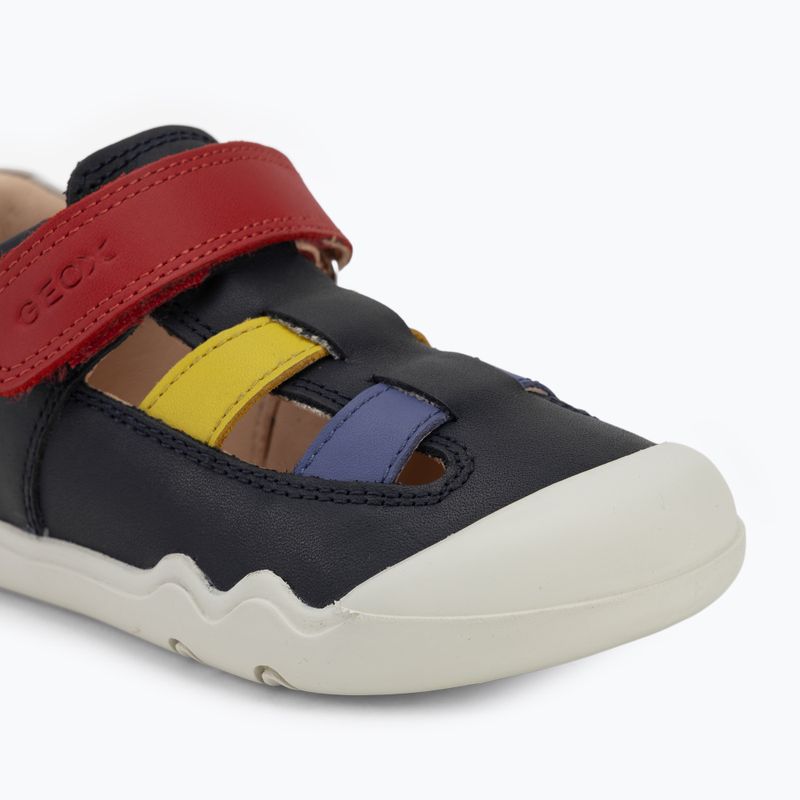 Încălțăminte barefoot pentru copii Geox Steppieup navy/multicolor 6