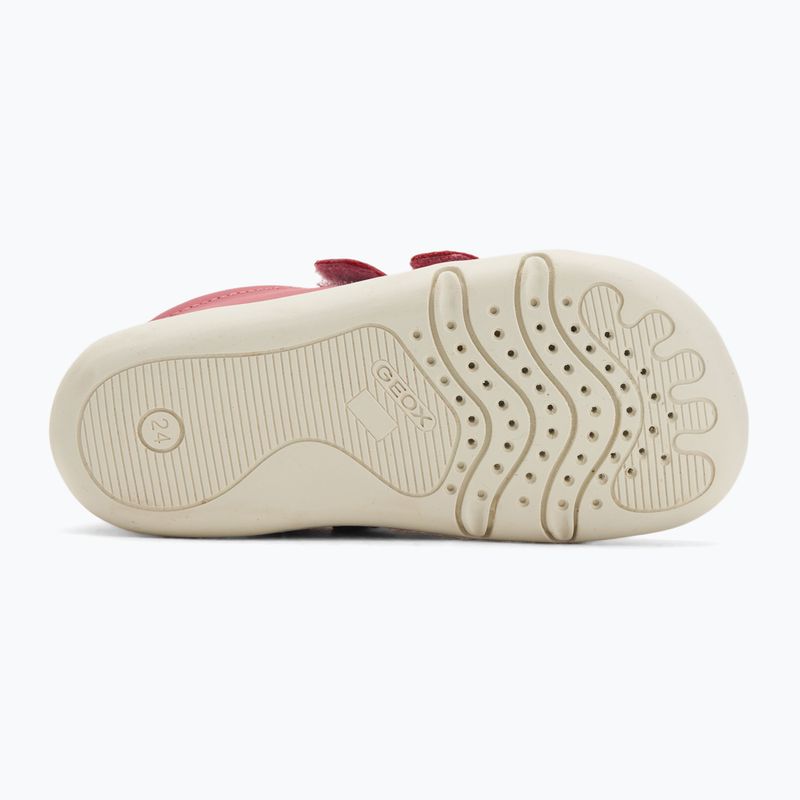 Încălțăminte barefoot pentru copii Geox Steppieup fuchsia 4