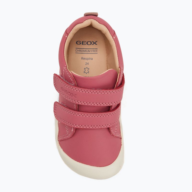 Încălțăminte barefoot pentru copii Geox Steppieup fuchsia 5