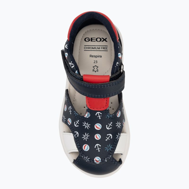 Sandale pentru copii Geox Zapito navy/red 5