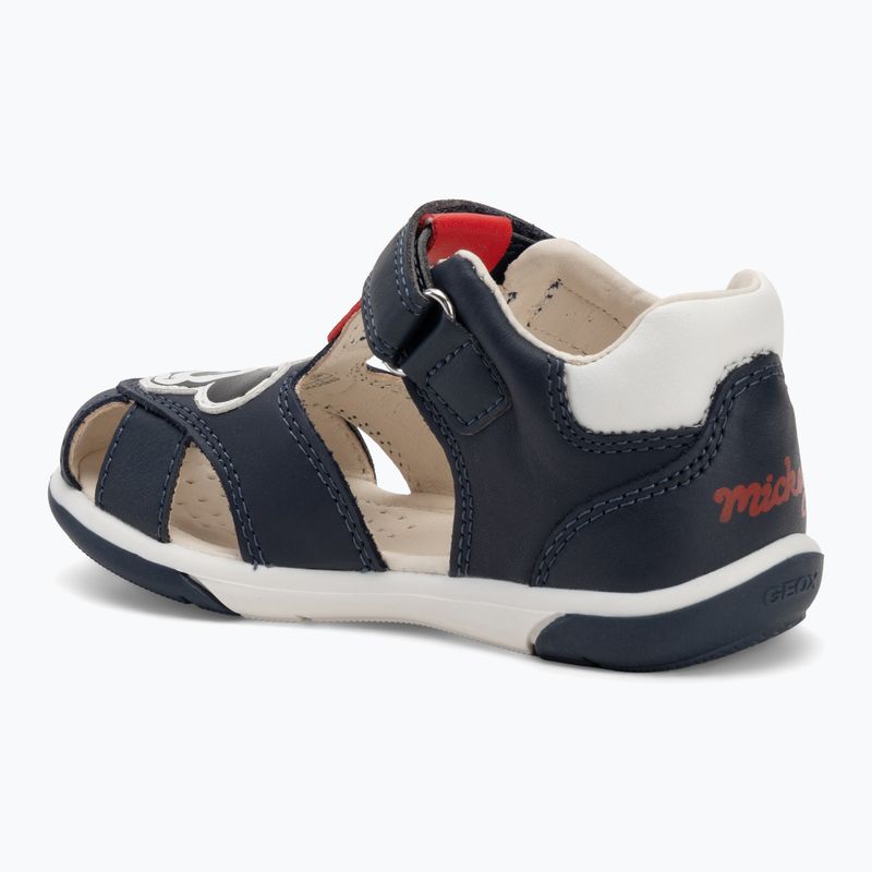 Sandale pentru copii Geox Zapito minnie navy/red 3