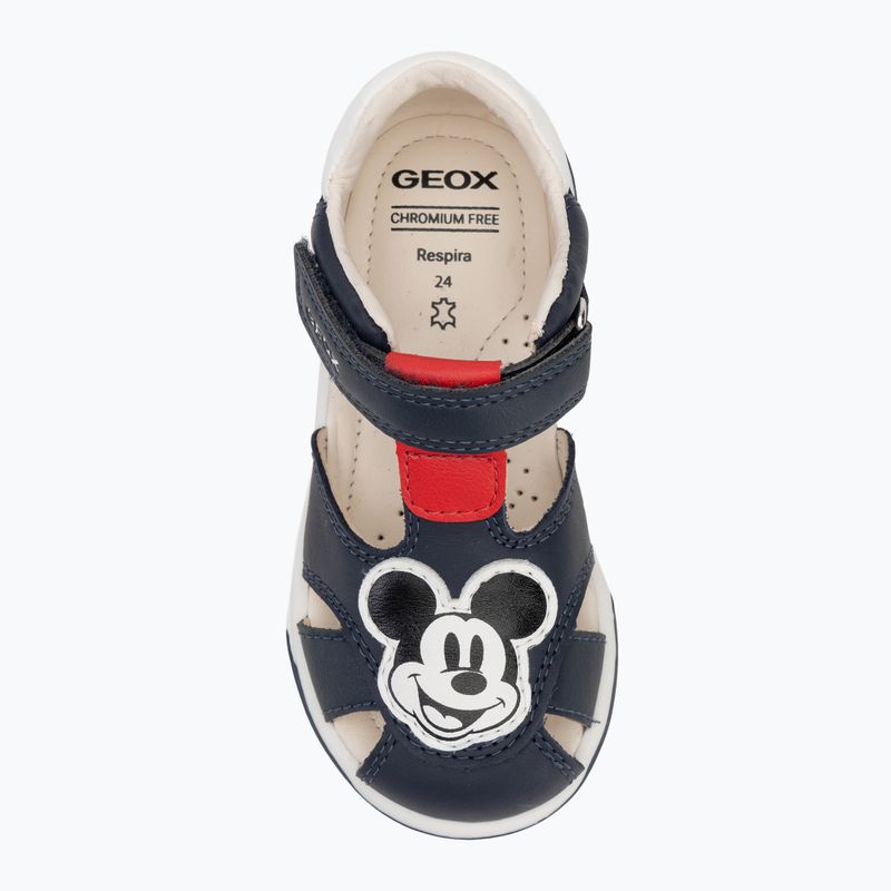 Sandale pentru copii Geox Zapito minnie navy/red 5