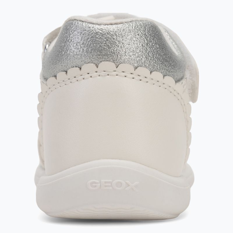 Sandale pentru copii Geox Zapito white/silver 6