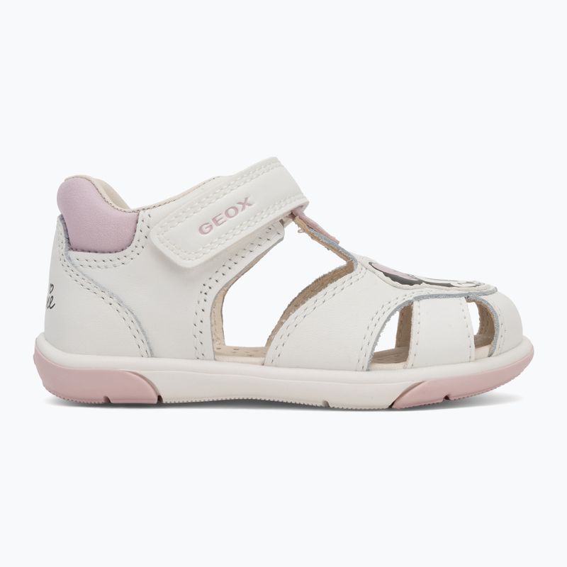 Sandale pentru copii Geox Zapito white/pink 2