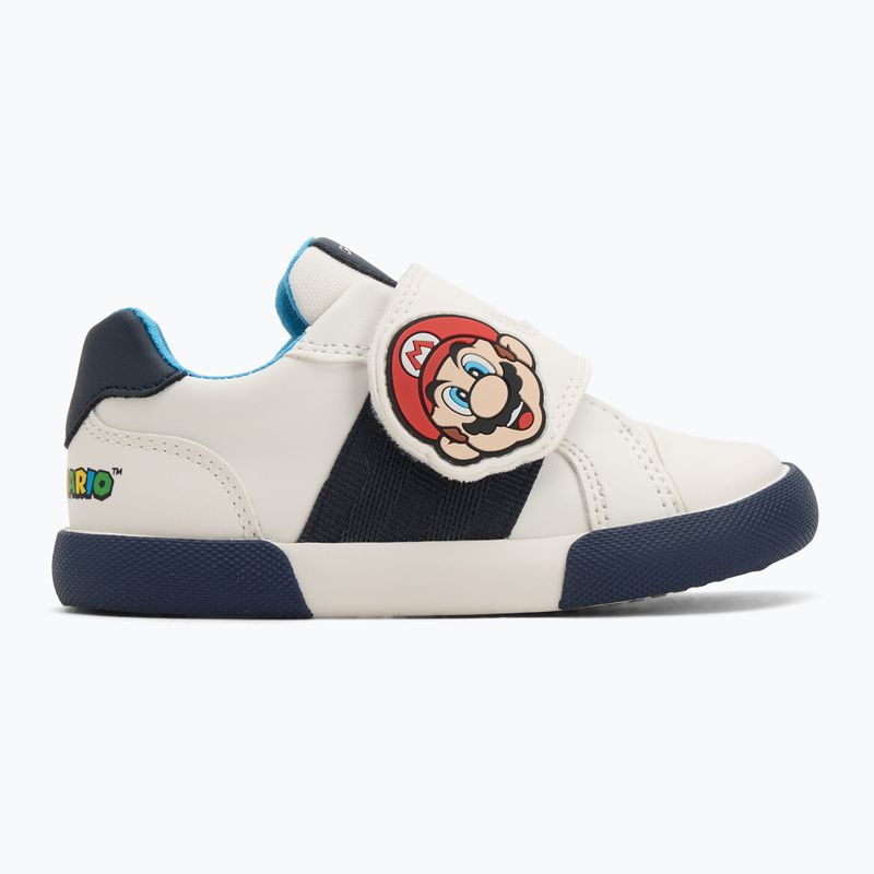 Încălțăminte pentru copii Geox Gisli white/navy/orange 2