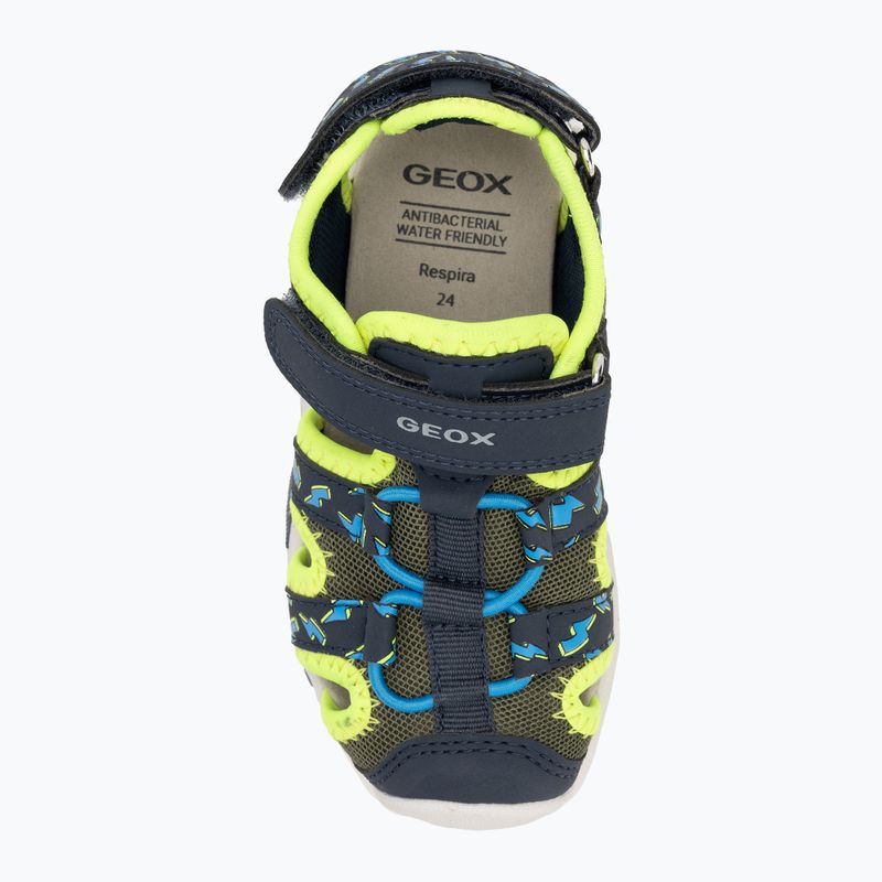 Sandale pentru copii Geox Multy pistachio/navy 5