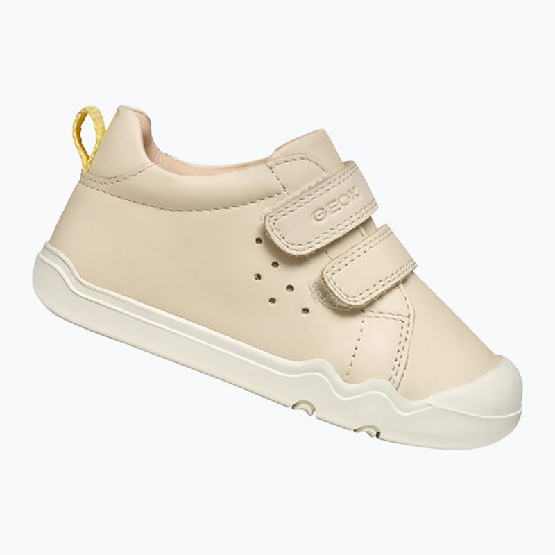Încălțăminte barefoot pentru copii Geox Steppieup light ivory 3