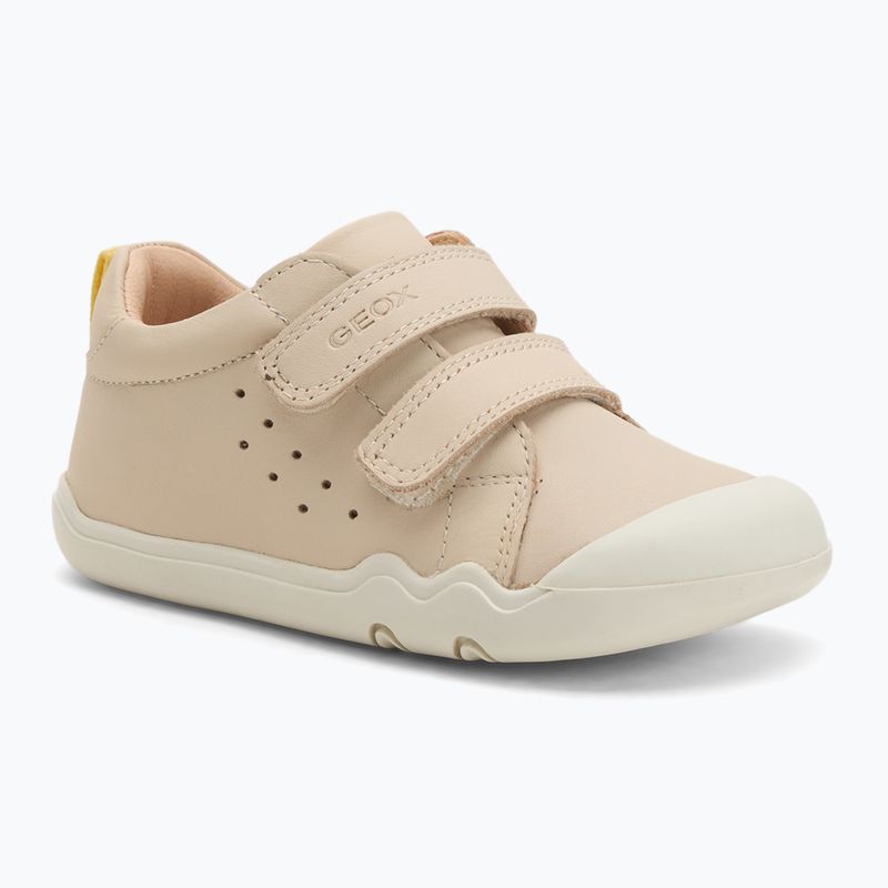 Încălțăminte barefoot pentru copii Geox Steppieup light ivory