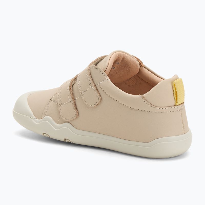 Încălțăminte barefoot pentru copii Geox Steppieup light ivory 3