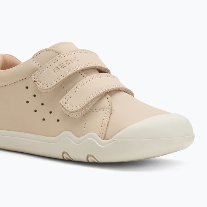 Încălțăminte barefoot pentru copii Geox Steppieup light ivory 7