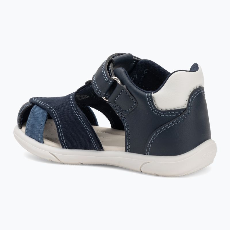 Sandale pentru copii Geox Zapito navy/white 3