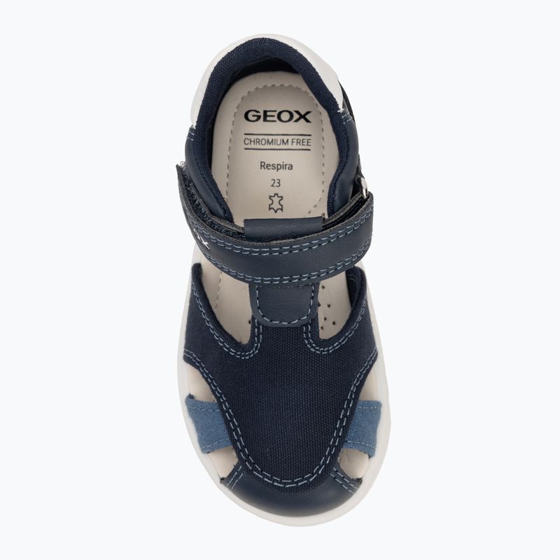 Sandale pentru copii Geox Zapito navy/white 5