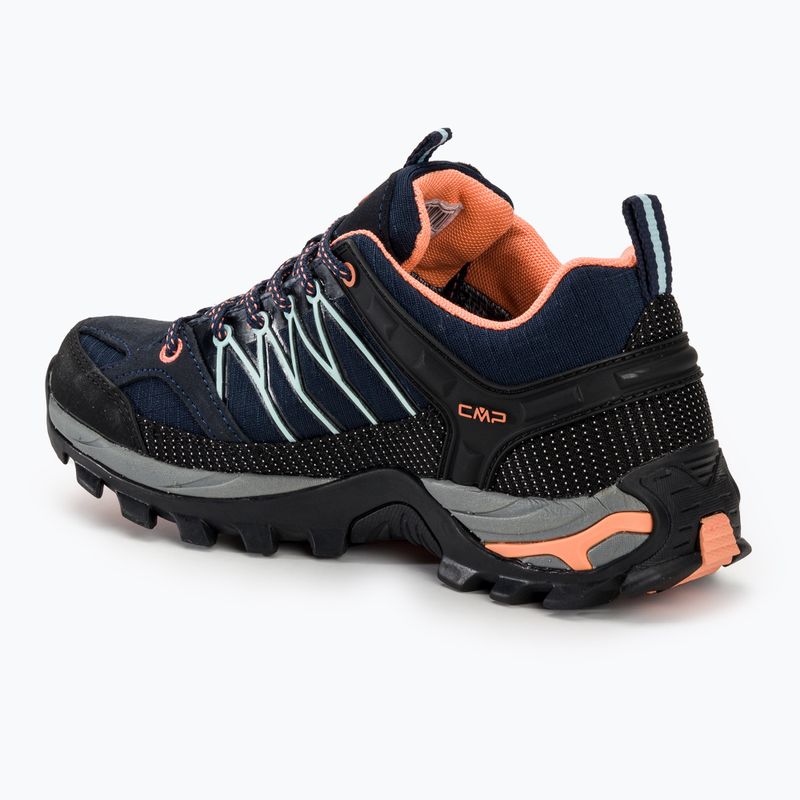 Încălțăminte de trekking pentru femei CMP Rigel Low blue/giada/peach 3