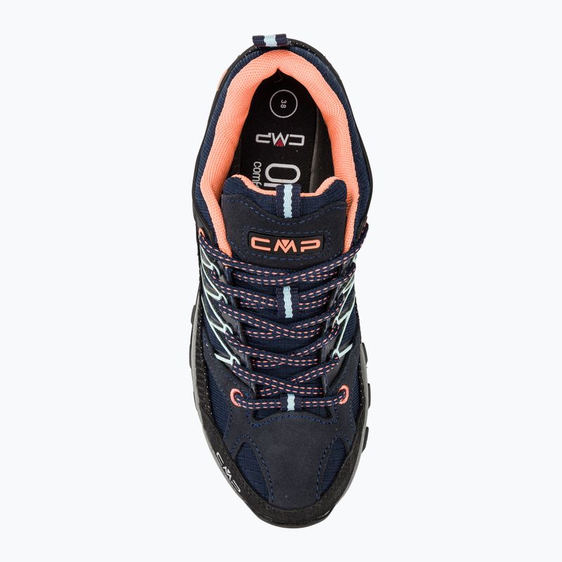 Încălțăminte de trekking pentru femei CMP Rigel Low blue/giada/peach 5