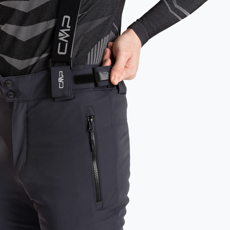 Pantaloni de schi pentru bărbați CMP 3W04467 antracite 4