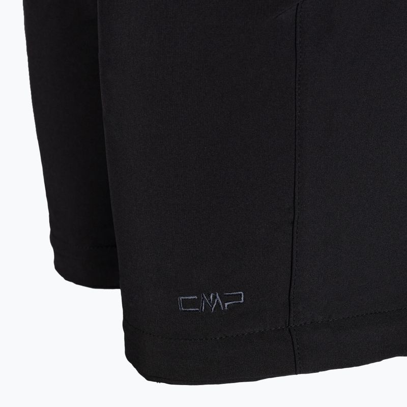 Pantaloni de trekking pentru femei CMP Zip Off U901 negru 3T51446/U901/D34 4