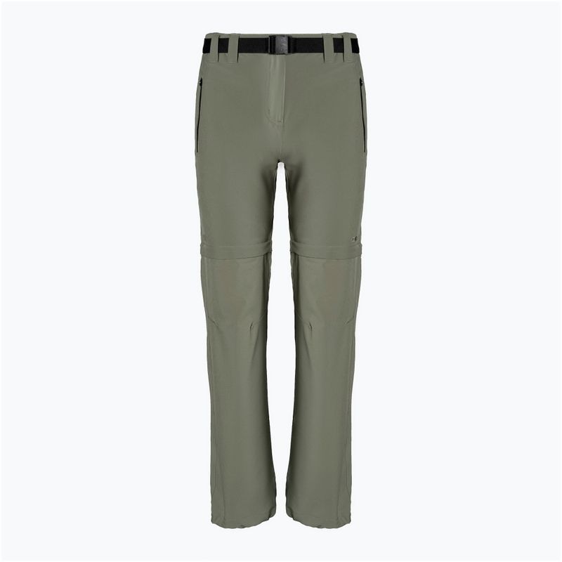 Pantaloni de trekking pentru femei CMP Zip Off P753 bej 3T51446/P753/D34
