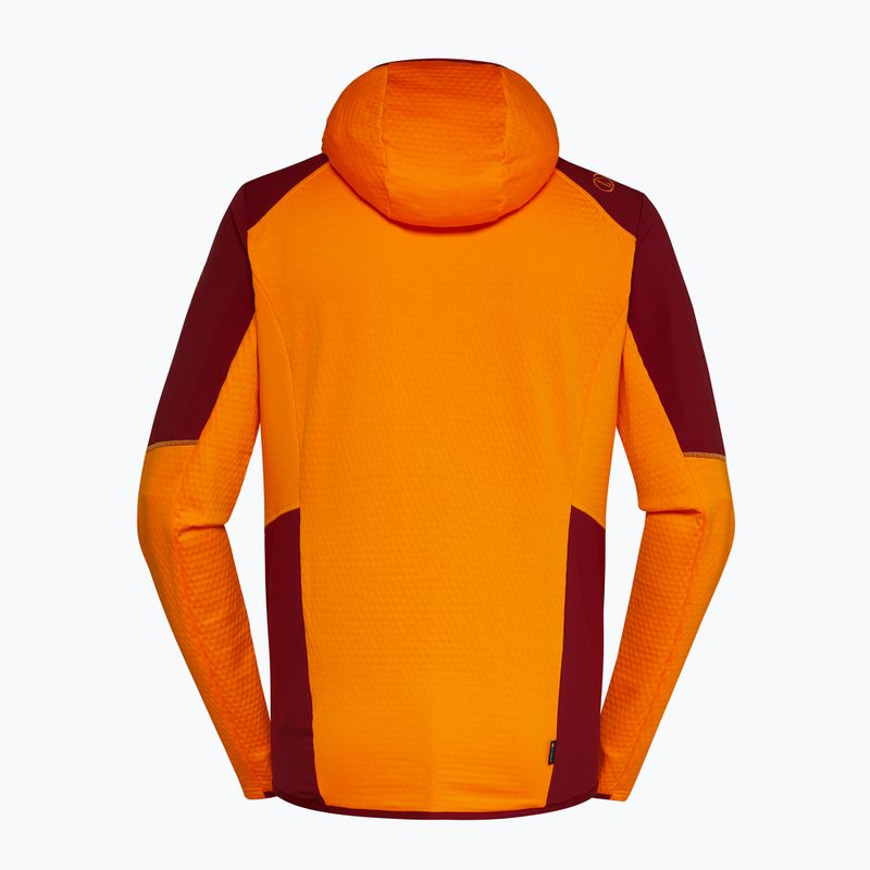 Bluză de trekking pentru bărbați La Sportiva Existence Hoody papaya/sangria 2
