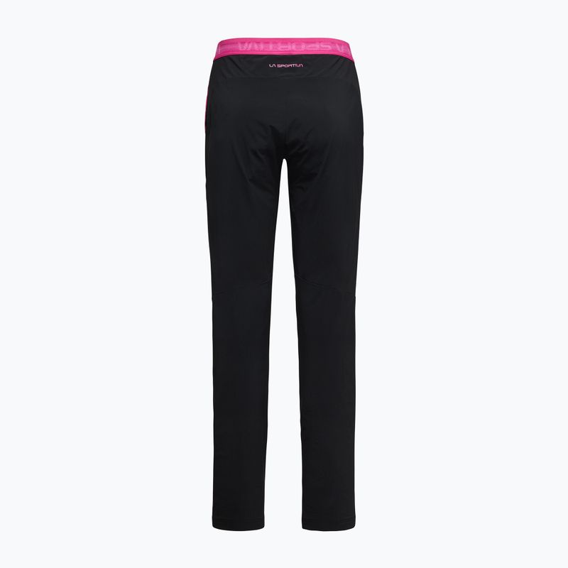 Pantaloni de trekking pentru femei La Sportiva Brush black/springtime 2
