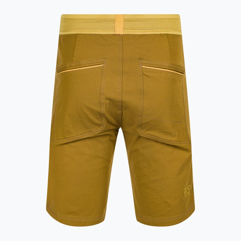 Pantaloni scurți de antrenament pentru bărbați La Sportiva Flatanger savana/bamboo 2