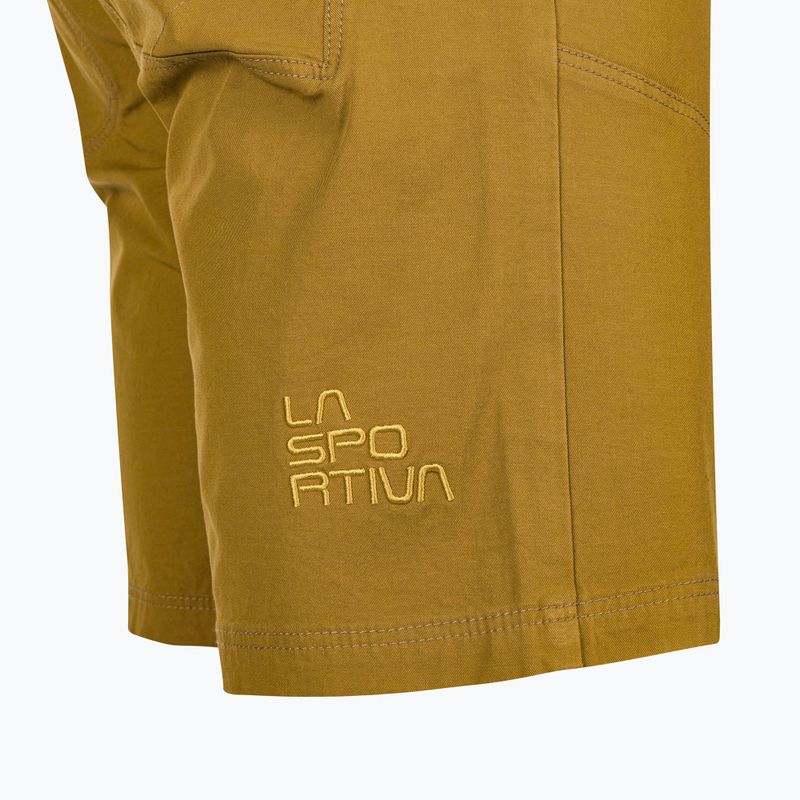 Pantaloni scurți de antrenament pentru bărbați La Sportiva Flatanger savana/bamboo 4