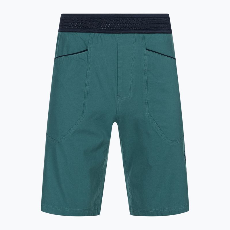 Pantaloni scurți de alpinism pentru bărbați La Sportiva Flatanger hurricane/deep sea