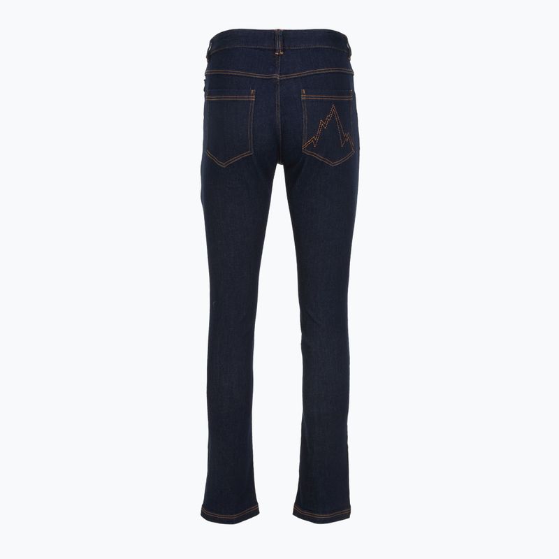 Pantaloni de alpinism pentru femei La Sportiva Eldo Jeans blugi / mare adâncă 4
