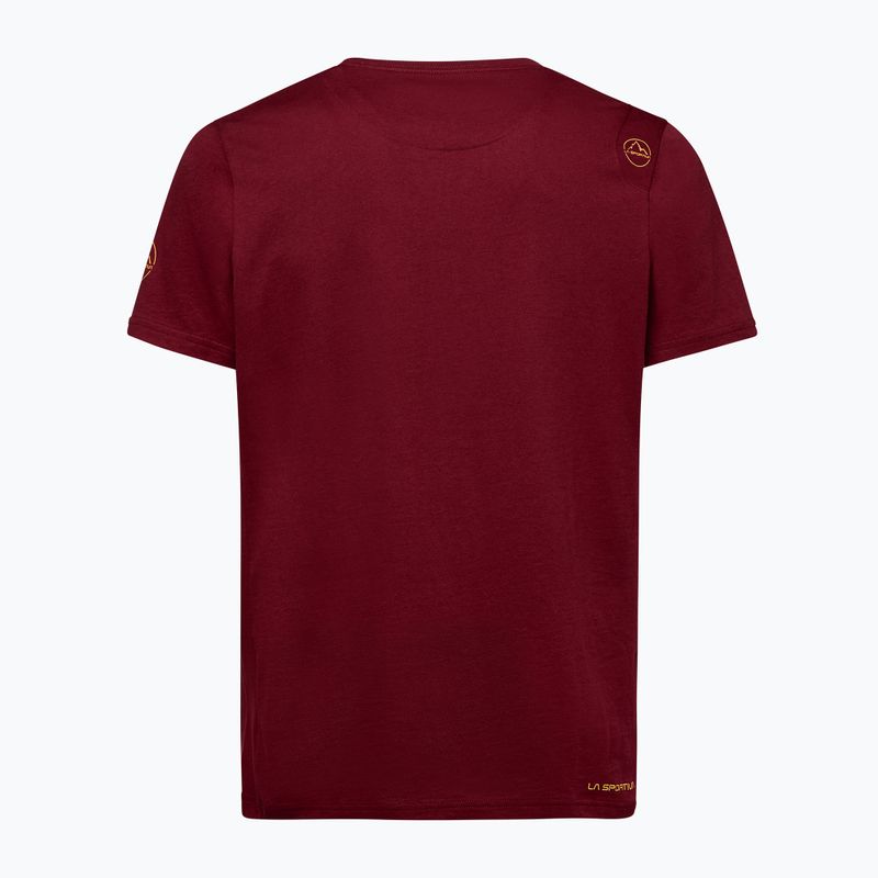 Tricou pentru bărbați La Sportiva Solution sangria 2