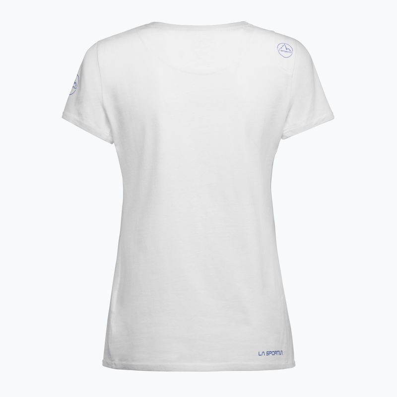 Tricou pentru femei La Sportiva Icy Mountains alb/moonlight