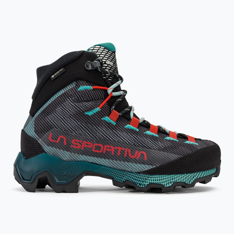 Încălțăminte de trekking pentru femei La Sportiva Aequilibrium Hike GTX carbon/everglade 2
