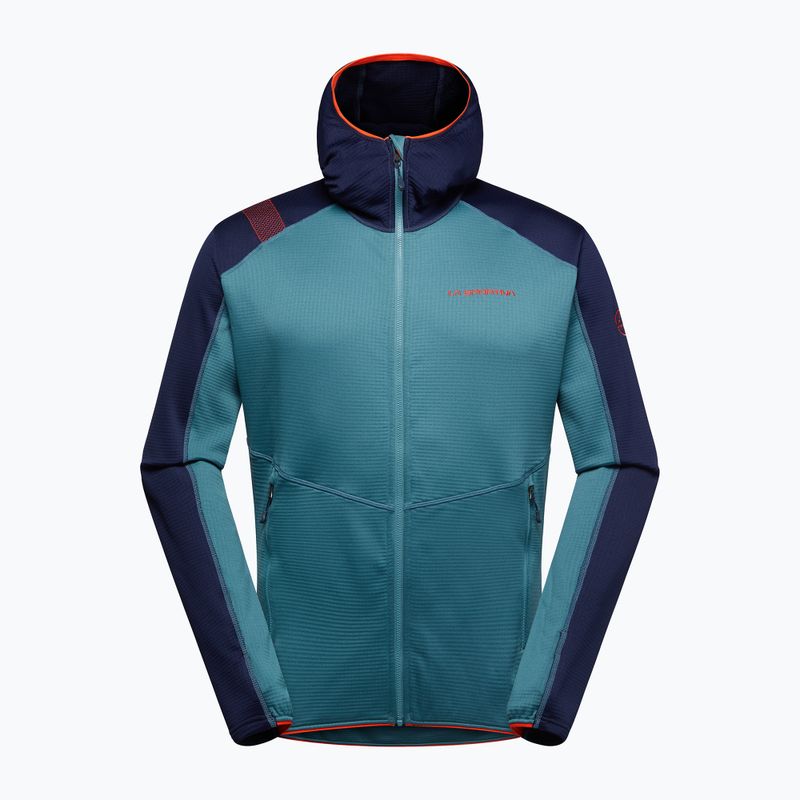 Hanorac pentru bărbați La Sportiva Upendo Hoody hurricane/ deep sea