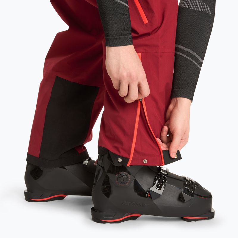 Pantaloni de schi pentru bărbați La Sportiva Chaser Evo Shell Bib sangria 6