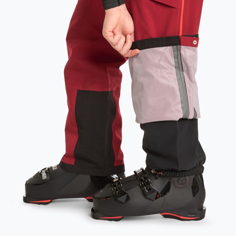 Pantaloni de schi pentru bărbați La Sportiva Chaser Evo Shell Bib sangria 7