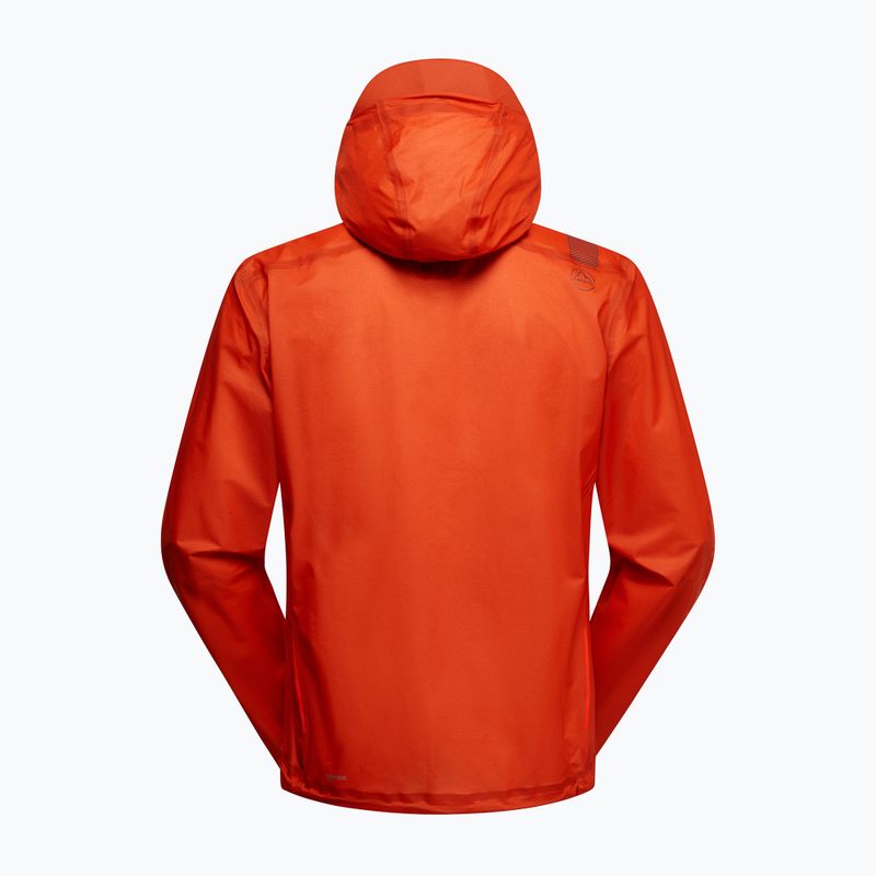 Geacă de alergare pentru bărbați La Sportiva Ethereal Pro cherry tomato/ carbon 2