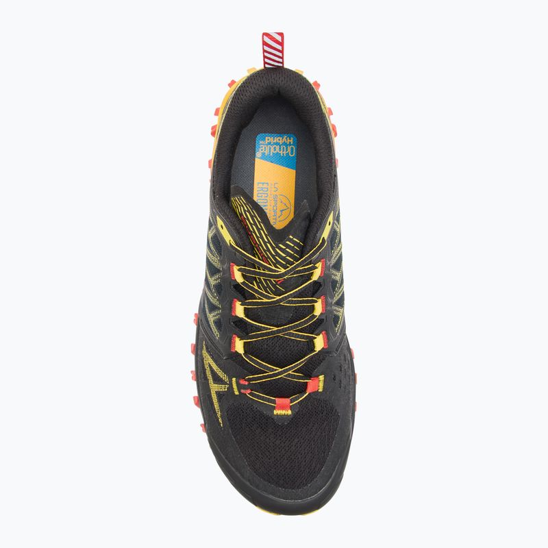Încălțăminte de alergare pentru bărbați La Sportiva Bushido III GTX black/ yellow 5